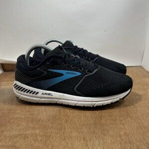 Brooks Ariel 20 Women's Size 9.5 D Wide Comfort Running Shoes Navy Blue